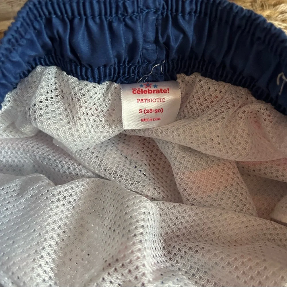 Men’s Patriotic Swim Trunks